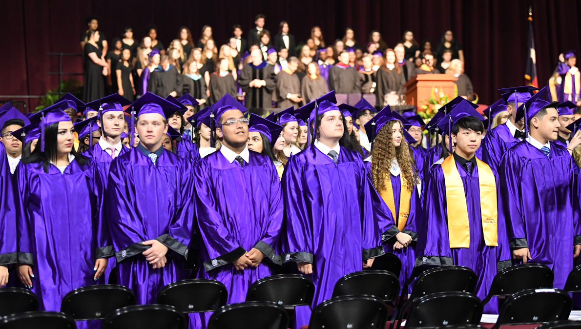 College Station High School graduation